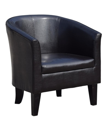Certification en cuir de la CE ROSH BSCI de pièce de Sofa Black Bonded For Living de fauteuil de baquet de bureau