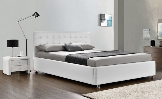 Écrivez/fabricant tapissé noir PU Leather Queen Size 50pcs MOQ de lit