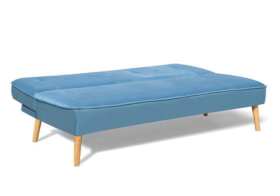Un canapé bleu, une chaise en coton moderne, un canapé sans bras, un canapé confortable pour le salon.