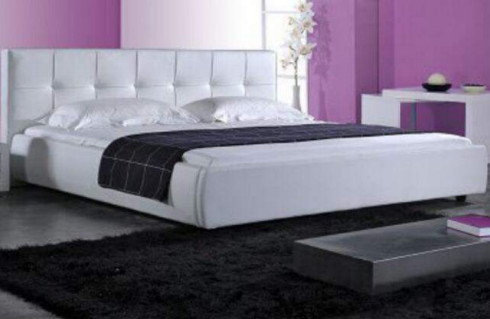 Le tissu moderne de toile de contreplaqué de conception de mode a tapissé les meubles à la maison de lit