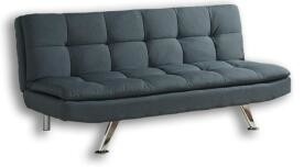 Pli moderne de velours hors de Sofa Bed With Metal Leg pour à la maison/appartement/dortoir