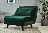 Taille simple Sofa Bed With Cushion d'Odm d'OEM de tissu d'unité centrale