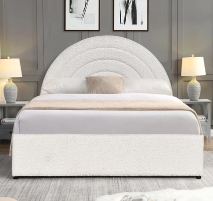 Chambres à coucher en tissu bleu