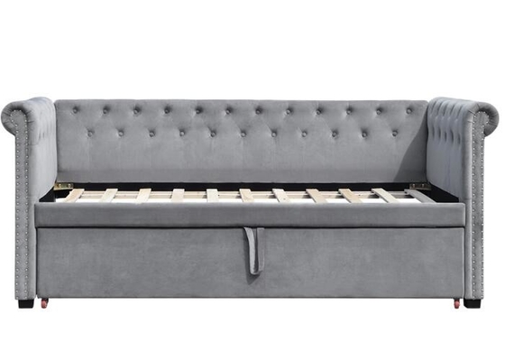 Daybed tapissé tufté de jumeau