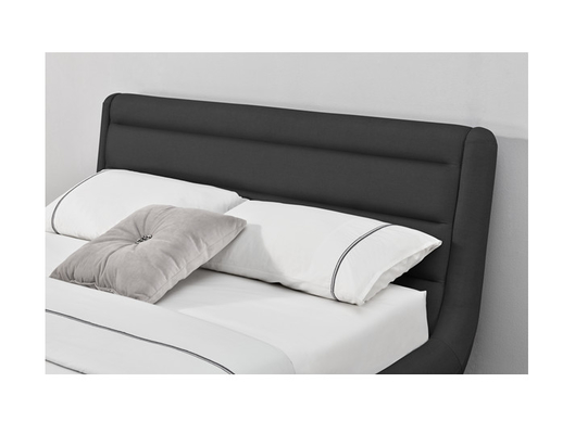 Housse en toile tapissée de toile de grand lit de noir d'OEM de FSC
