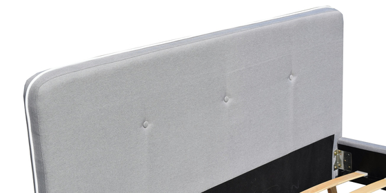 Les enfants adaptés aux besoins du client ont tapissé le bouton de lit orné avec le tissu Grey Easy Assemble léger