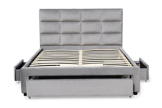 Cadre tufté de lit de contreplaqué