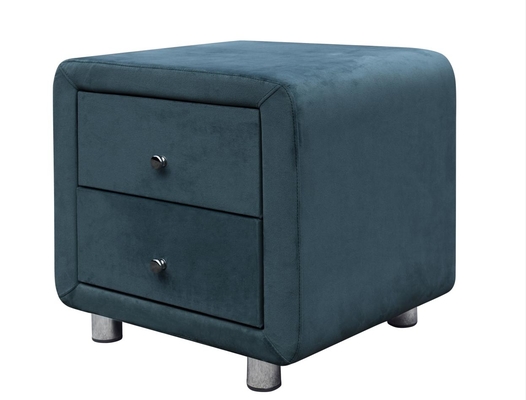 Tireur nordique fait sur commande Nightstand de tissu de contreplaqué de stockage de table de chevet petit