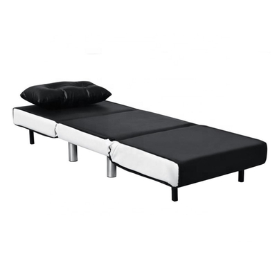 ODM d'OEM simple de tissu d'unité centrale de Sofa Bed de taille de coin de velours
