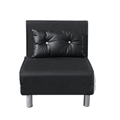 ODM d'OEM simple de tissu d'unité centrale de Sofa Bed de taille de coin de velours