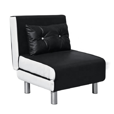 ODM d'OEM simple de tissu d'unité centrale de Sofa Bed de taille de coin de velours